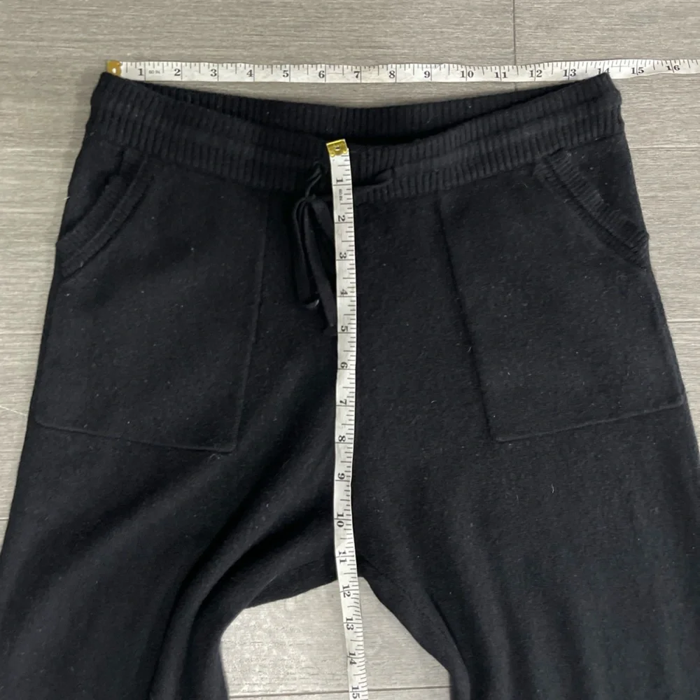 Palmer & Purchase 100% Cashmere Jogger Pants S High Rise Minimalist Quiet Luxury